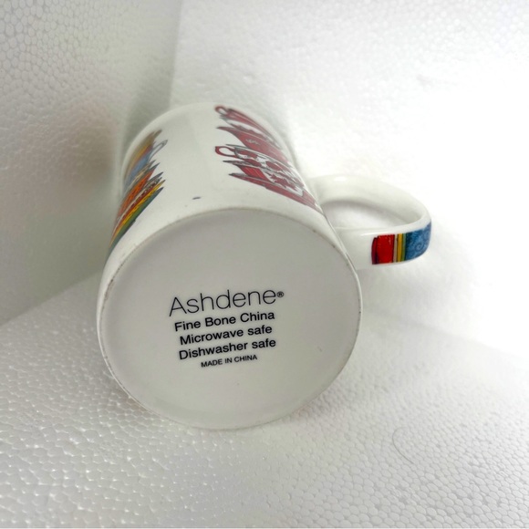 Ashdene Fine Bone China Cup Mug Tea Coffe Pattern Renet Harris 2011 - Picture 10 of 12